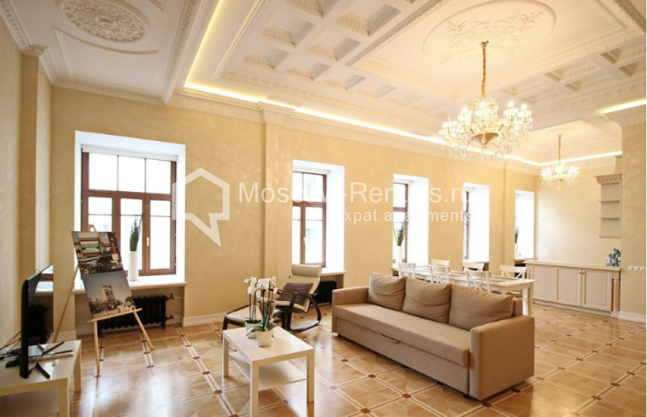 Photo #1 3-room (2 BR) apartment for <a href="http://moscow-rentals.ru/en/articles/long-term-rent" target="_blank">a long-term</a> rent
 in Russia, Moscow, Milutinsky lane, 3