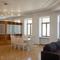 Photo #2 4-room (3 BR) apartment for <a href="http://moscow-rentals.ru/en/articles/long-term-rent" target="_blank">a long-term</a> rent
 in Russia, Moscow, Devyatkin lane, 2