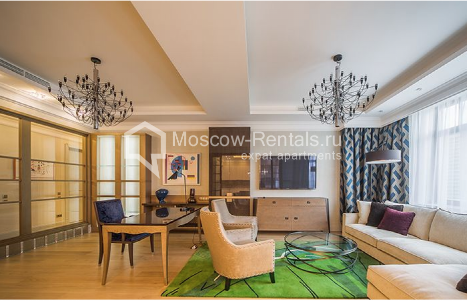 Photo #1 3-room (2 BR) apartment for <a href="http://moscow-rentals.ru/en/articles/long-term-rent" target="_blank">a long-term</a> rent
 in Russia, Moscow, Trubetskaya str, 10