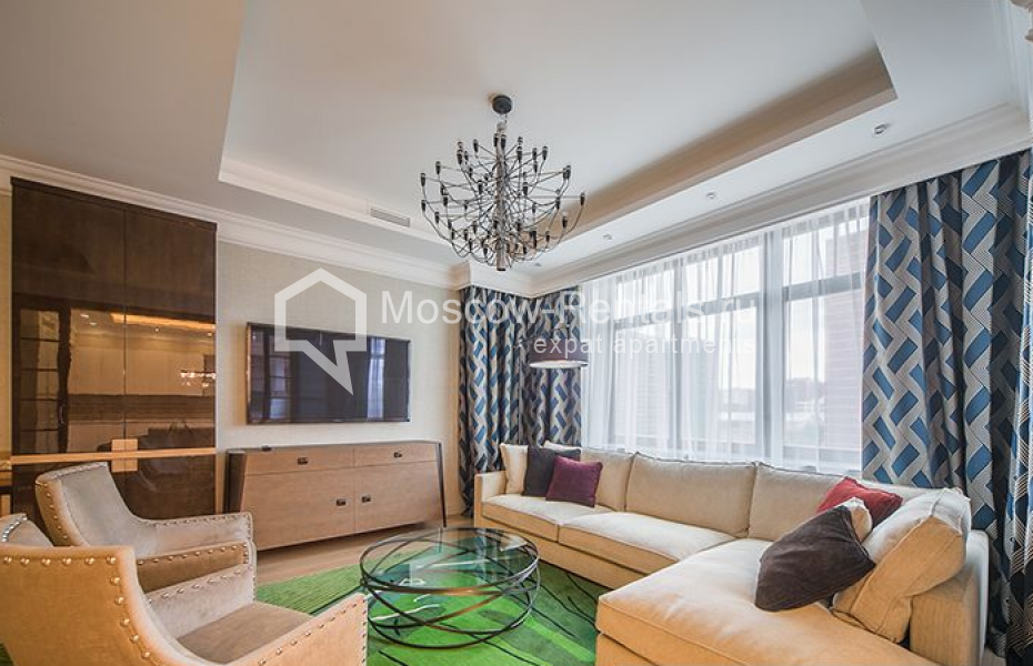 Photo #2 3-room (2 BR) apartment for <a href="http://moscow-rentals.ru/en/articles/long-term-rent" target="_blank">a long-term</a> rent
 in Russia, Moscow, Trubetskaya str, 10