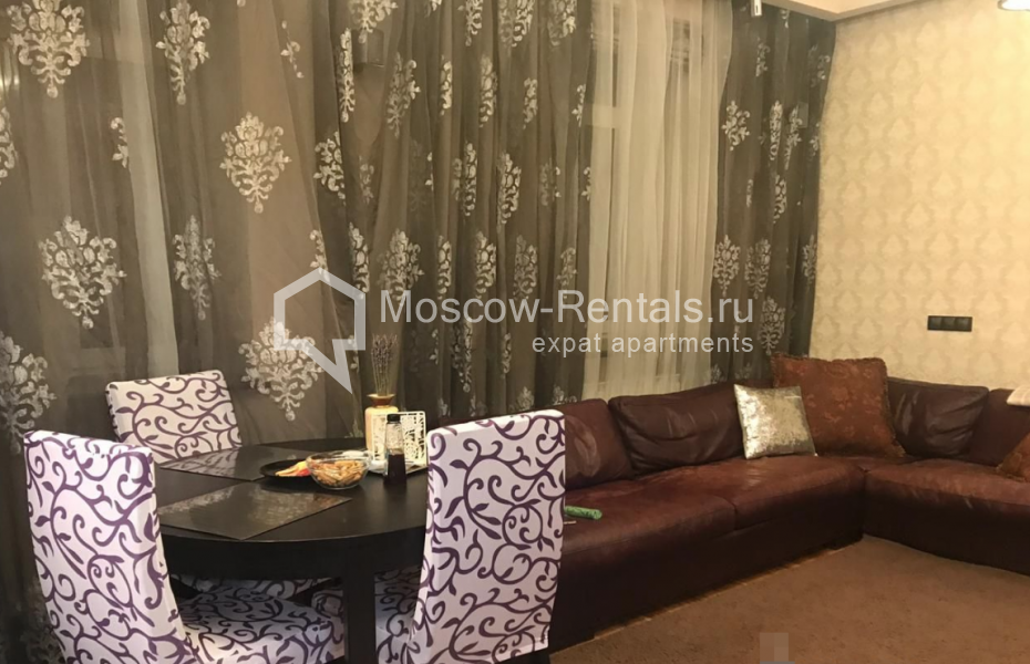 Photo #2 3-room (2 BR) apartment for <a href="http://moscow-rentals.ru/en/articles/long-term-rent" target="_blank">a long-term</a> rent
 in Russia, Moscow, Bolshoi Kozikhinskyi lane, 23