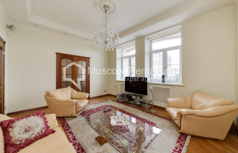 Photo #1 4-room (3 BR) apartment for <a href="http://moscow-rentals.ru/en/articles/long-term-rent" target="_blank">a long-term</a> rent
 in Russia, Moscow, Malaya Nikitskaya str, 2/1С1