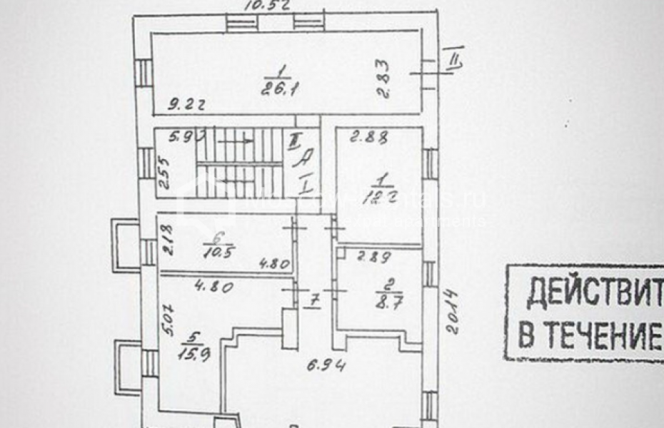 Photo #12 Office for <a href="http://moscow-rentals.ru/en/articles/long-term-rent" target="_blank">a long-term</a> rent
 in Russia, Moscow, Bolshaya Ordynka str, 44С1