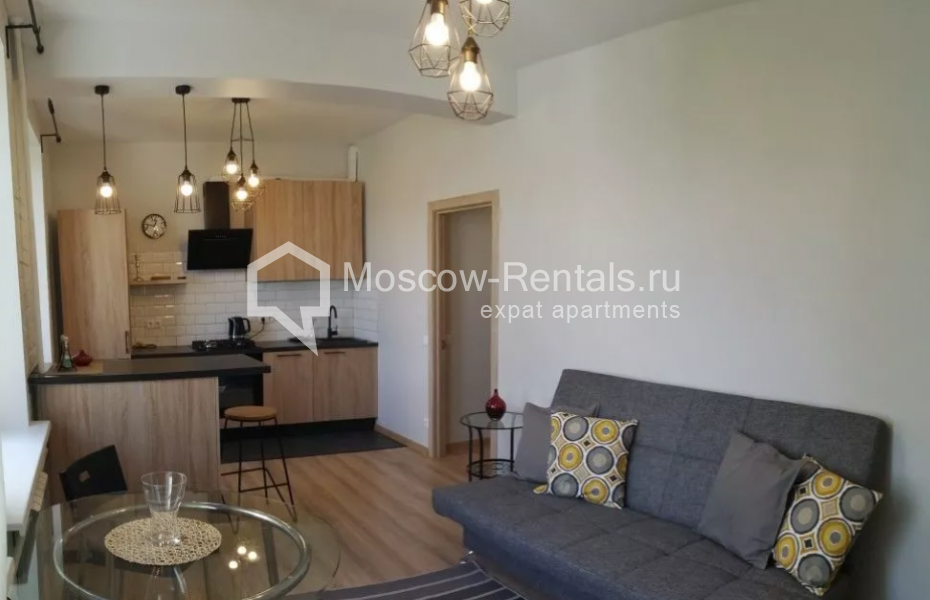 Photo #2 1-room apartment/ Sudio for <a href="http://moscow-rentals.ru/en/articles/long-term-rent" target="_blank">a long-term</a> rent
 in Russia, Moscow, B. Vlasievskyi lane, 14С1