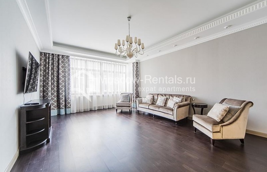 Photo #1 4-room (3 BR) apartment for <a href="http://moscow-rentals.ru/en/articles/long-term-rent" target="_blank">a long-term</a> rent
 in Russia, Moscow, Trubetskaya str., 10