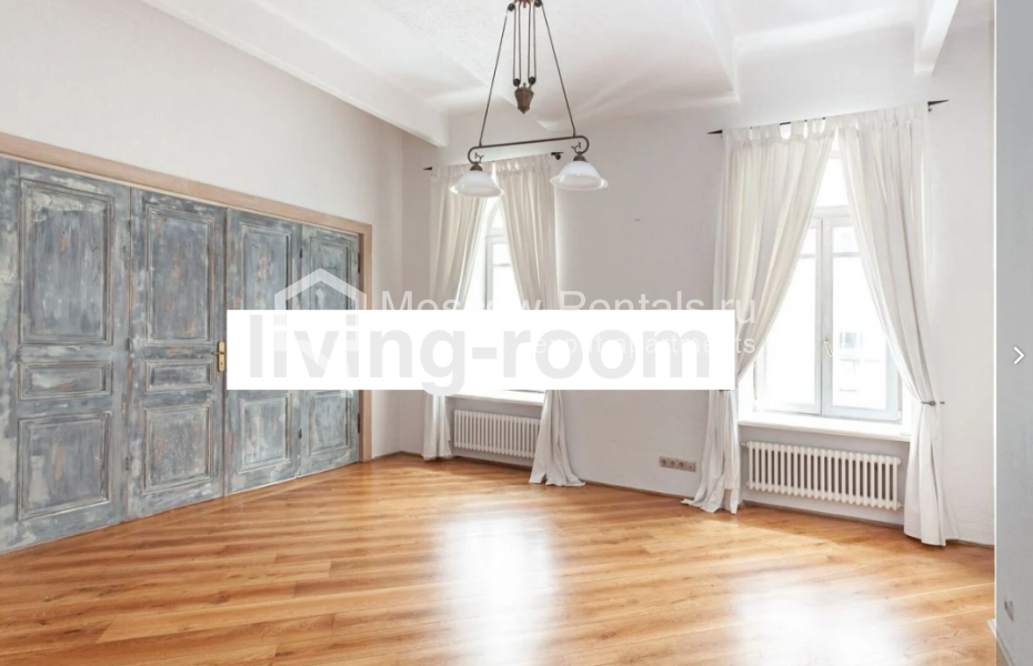 Photo #2 4-room (3 BR) apartment for <a href="http://moscow-rentals.ru/en/articles/long-term-rent" target="_blank">a long-term</a> rent
 in Russia, Moscow, Ulanskyi  lane, 19