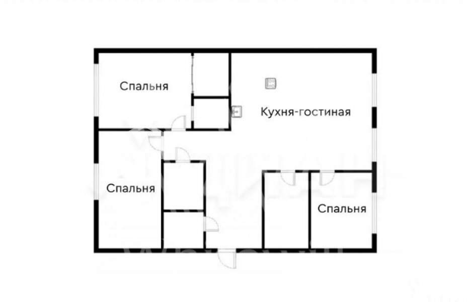 Photo #16 5-room (4 BR) apartment for <a href="http://moscow-rentals.ru/en/articles/long-term-rent" target="_blank">a long-term</a> rent
 in Russia, Moscow, Stanislavskogo str, 11