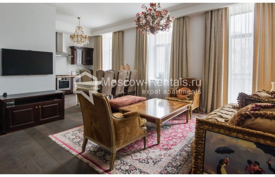 Photo #2 4-room (3 BR) apartment for <a href="http://moscow-rentals.ru/en/articles/long-term-rent" target="_blank">a long-term</a> rent
 in Russia, Moscow, Ermolaevskyi lane, 4