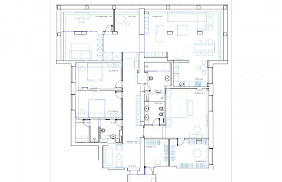 Фото №31 5-комн. кв. в аренду на длительный срок в Россия, Москва, Островной проезд, 10к2