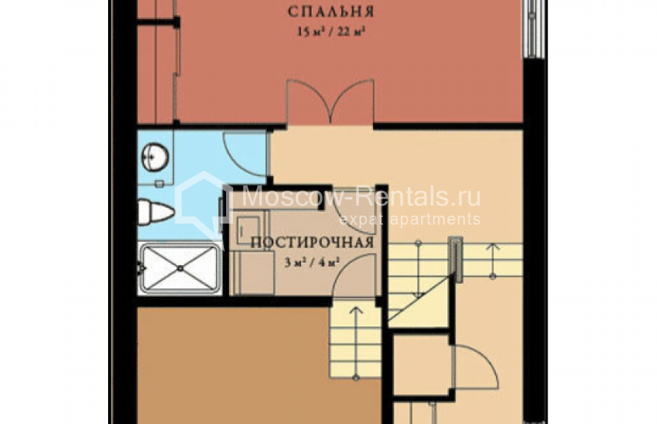 Фото №18 Таунхаус в аренду на длительный срок в Россия, Москва, ул Береговая