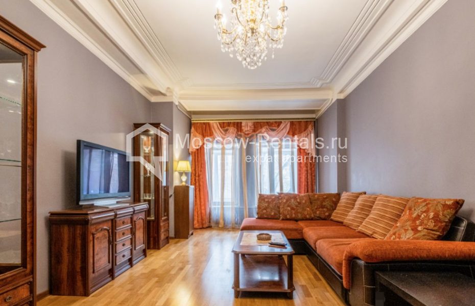 Photo #1 3-room (2 BR) apartment for <a href="http://moscow-rentals.ru/en/articles/long-term-rent" target="_blank">a long-term</a> rent
 in Russia, Moscow, B. Gruzinskaya str, 36С3