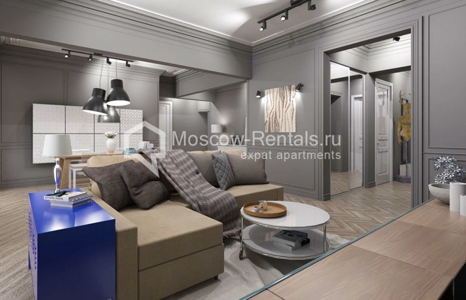 Photo #2 3-room (2 BR) apartment for <a href="http://moscow-rentals.ru/en/articles/long-term-rent" target="_blank">a long-term</a> rent
 in Russia, Moscow, 1st Brestskaya str, 33С2