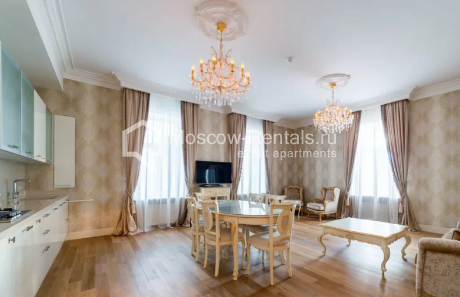 Photo #1 3-room (2 BR) apartment for <a href="http://moscow-rentals.ru/en/articles/long-term-rent" target="_blank">a long-term</a> rent
 in Russia, Moscow, B. Dmitrovka str, 7/5С3