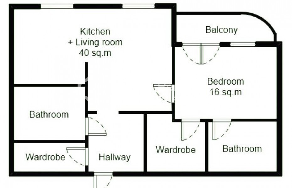 Photo #15 2-room (1 BR) apartment for <a href="http://moscow-rentals.ru/en/articles/long-term-rent" target="_blank">a long-term</a> rent
 in Russia, Moscow, M. Polyanka str, 2