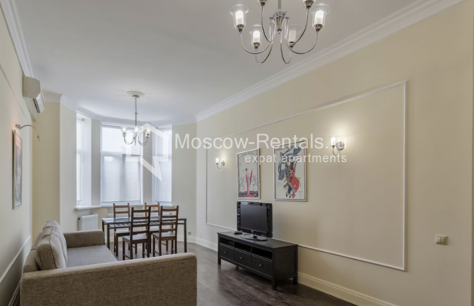 Photo #1 3-room (2 BR) apartment for <a href="http://moscow-rentals.ru/en/articles/long-term-rent" target="_blank">a long-term</a> rent
 in Russia, Moscow, Denezhnyi lane, 4