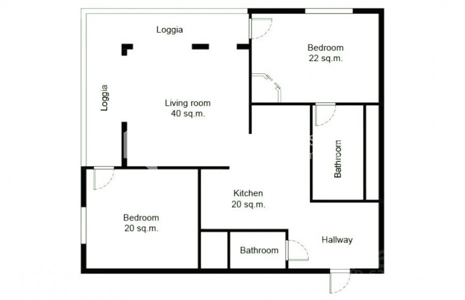 Photo #27 3-room (2 BR) apartment for <a href="http://moscow-rentals.ru/en/articles/long-term-rent" target="_blank">a long-term</a> rent
 in Russia, Moscow, Botanicheskyi lane, 16