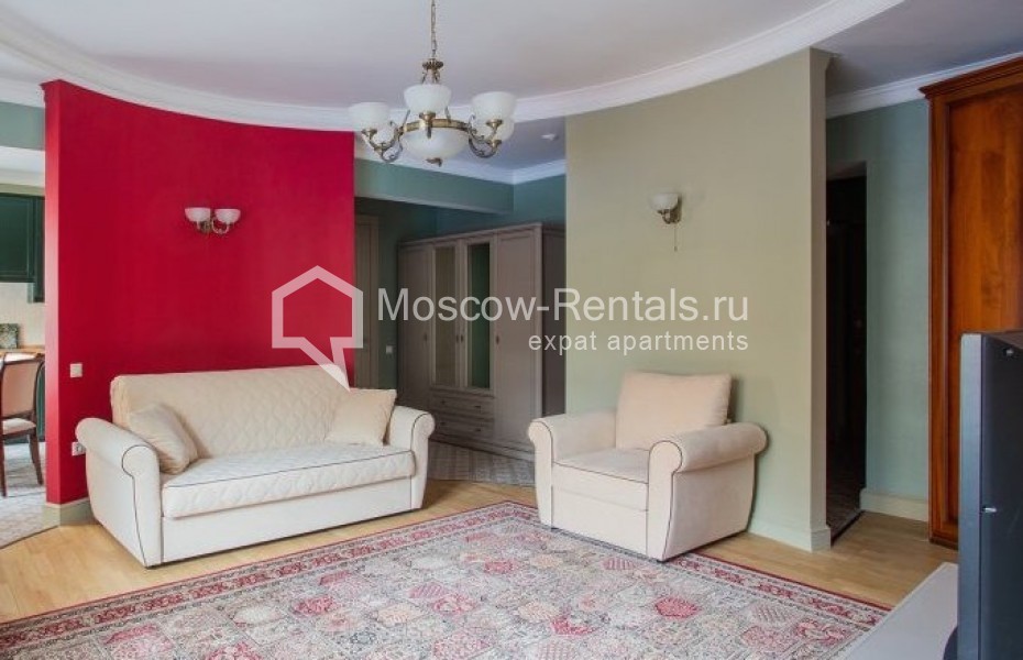 Photo #4 3-room (2 BR) apartment for <a href="http://moscow-rentals.ru/en/articles/long-term-rent" target="_blank">a long-term</a> rent
 in Russia, Moscow, B. Tishinskyi lane, 26к13-14