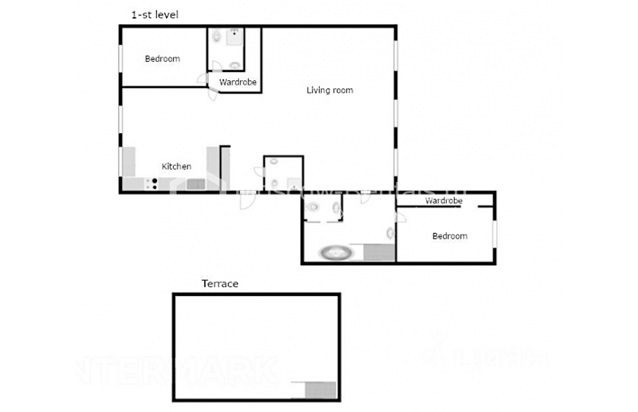 Photo #32 3-room (2 BR) apartment for <a href="http://moscow-rentals.ru/en/articles/long-term-rent" target="_blank">a long-term</a> rent
 in Russia, Moscow, M. Kozlovskyi lane, 8