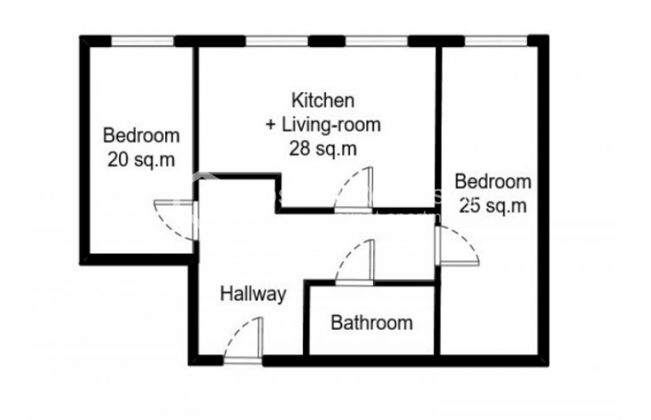 Photo #23 3-room (2 BR) apartment for <a href="http://moscow-rentals.ru/en/articles/long-term-rent" target="_blank">a long-term</a> rent
 in Russia, Moscow, B. Ordynka str, 34-38