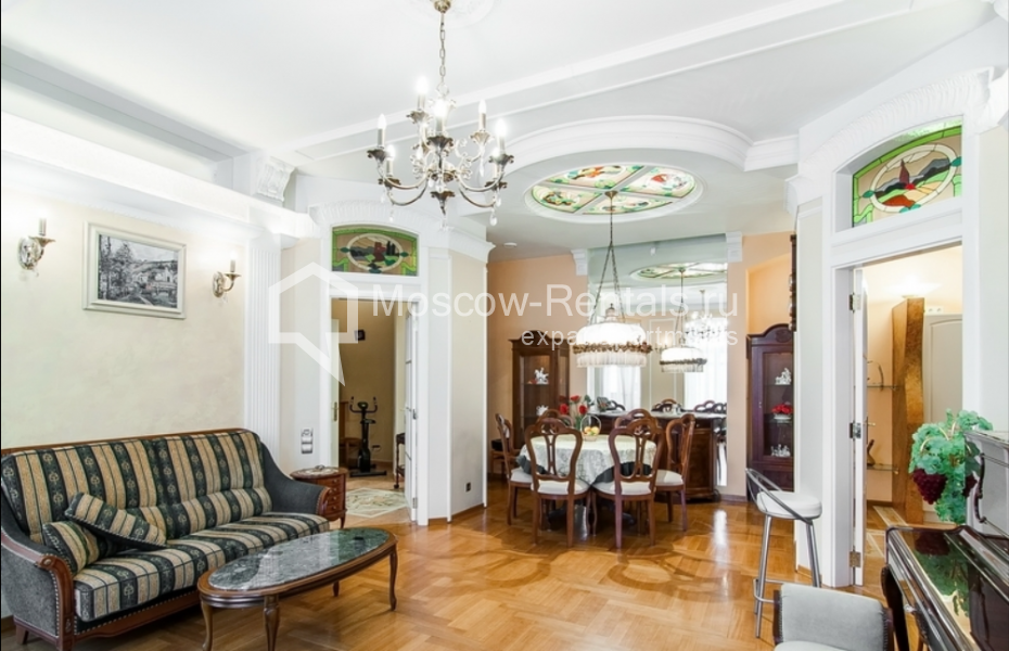 Photo #1 4-room (3 BR) apartment for <a href="http://moscow-rentals.ru/en/articles/long-term-rent" target="_blank">a long-term</a> rent
 in Russia, Moscow, Ostozhenka str, 7 стр 1